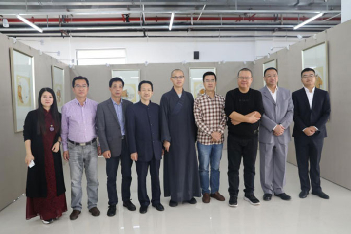 我院举办“善行天下”——王林、陆爰、营林法书画紫砂艺术展